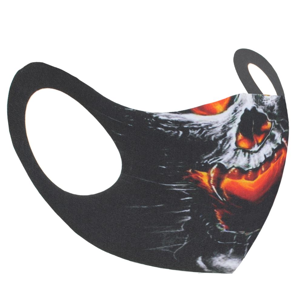 Zac's Alter Ego - Fire in Werewolf/Skull Face mask - Face mask - Multicolours